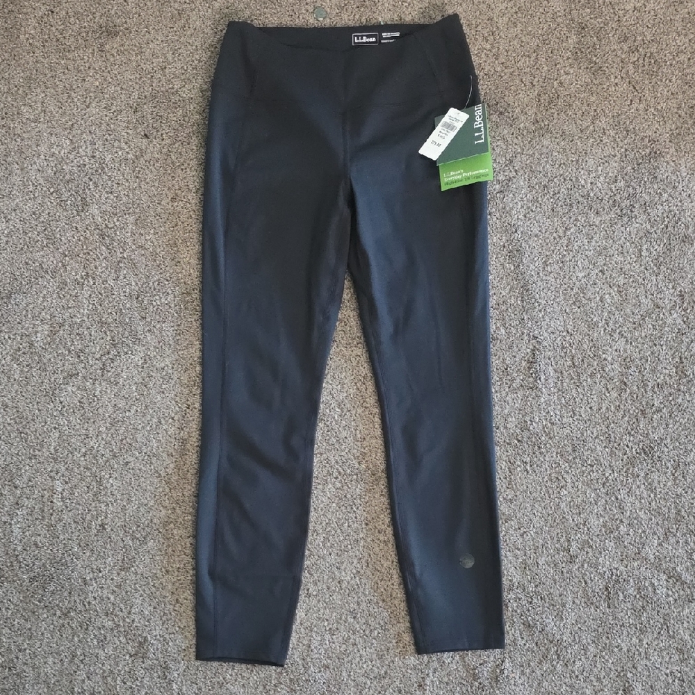 L.L. Bean Midnight Black Leggings